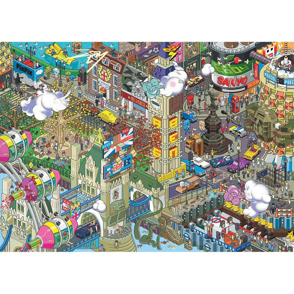 London Quest Pixorama 1000 Piece Jigsaw Puzzle Heye (ONLINE ORDER ONLY)