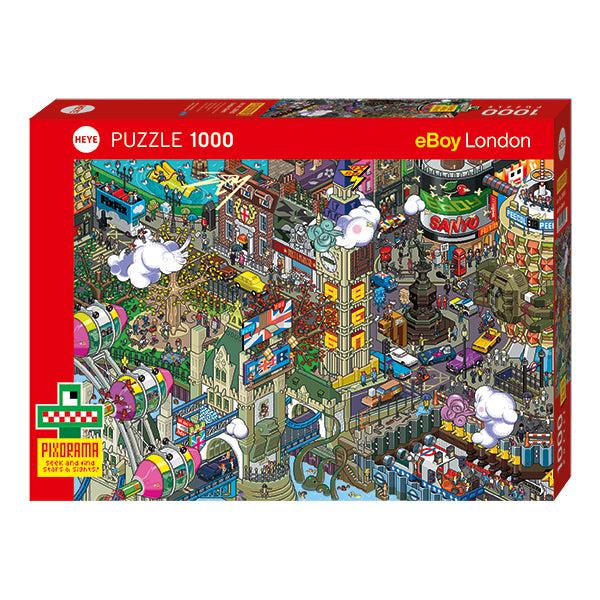 London Quest Pixorama 1000 Piece Jigsaw Puzzle Heye (ONLINE ORDER ONLY)