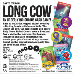 Long Cow - An Udderly Ridiculous Card Game - Outset (ONLINE ORDER ONLY)