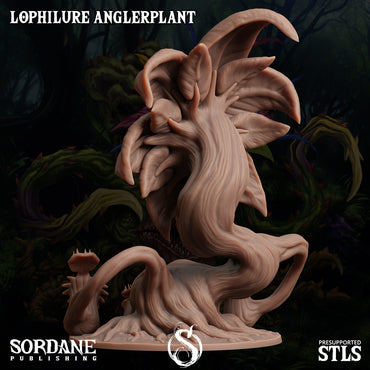 3D Printed Sordane Publishing Lophilure Anglerplant Cupid's Embrace Set 28 32mm D&D (Online Only)