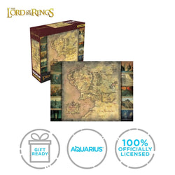 Lord of the Rings Map 1000 Piece Jigsaw Puzzle Aquarius