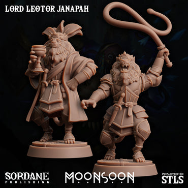 3D Printed Sordane Publishing Loxo Sorcerer Moonsoon 28 32mm D&D (Online Only)