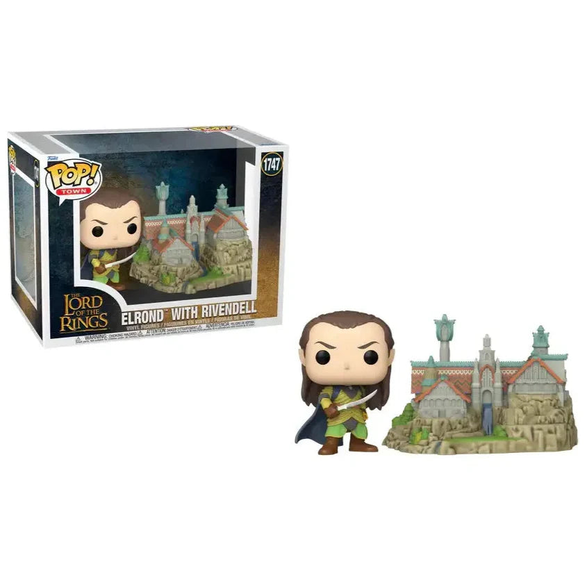 Lord of the Rings Elrond with Rivendell Funko Pop! Town Set (Online Order Only)