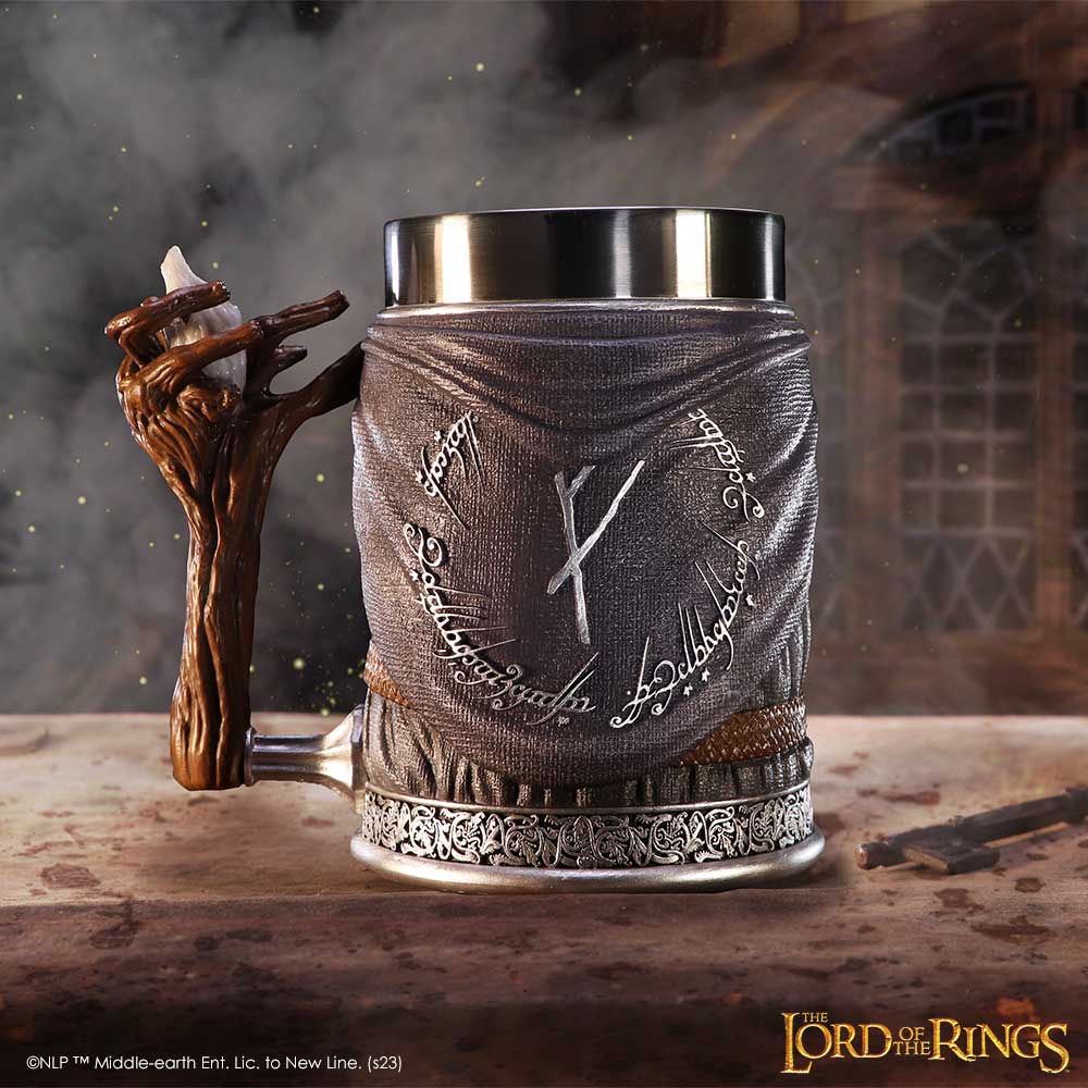 Lord of the Rings Gandalf the Grey Stainless Steel Tankard (ONLINE ORDER ONLY)