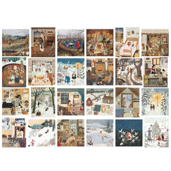 Loré Pemberton Advent Calendar - 24 Set of 100 Piece Mini Jigsaw Puzzles NYPC (ONLINE ORDER ONLY)