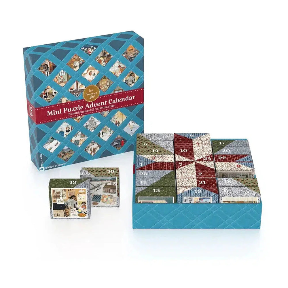 Loré Pemberton Advent Calendar - 24 Set of 100 Piece Mini Jigsaw Puzzles NYPC (ONLINE ORDER ONLY)