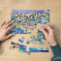 Los Angeles 210 Piece Jigsaw Puzzle Boardwalk (ONLINE ORDER ONLY)