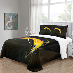 Los Angeles Chargers Bedding Set Duvet Cover Without Filler (Online Order Only)