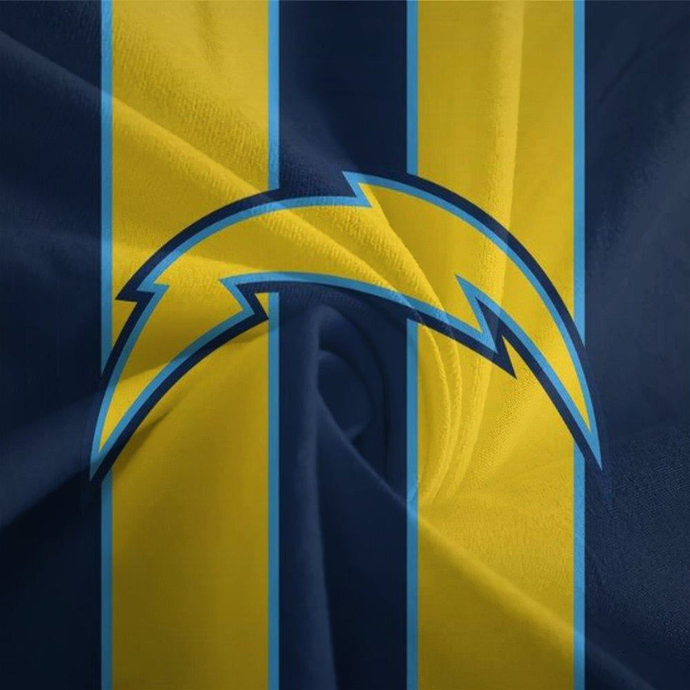 Los Angeles Chargers Bedding Set Duvet Cover Without Filler (Online Order Only)