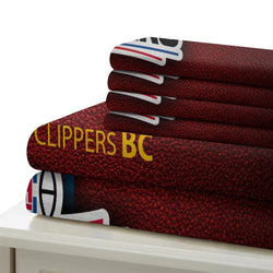 Los Angeles Clippers Bedding Set Duvet Cover Without Filler (Online Order Only)
