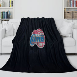 Los Angeles Clippers Blanket Flannel Fleece Throw Room Decoration (Online Order Only)