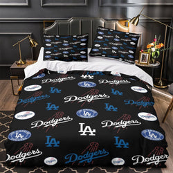 Los Angeles Dodgers Bedding Set Quilt Cover Without Filler