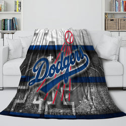 Los Angeles Dodgers Blanket Flannel Throw Room Decoration (Online Order Only)