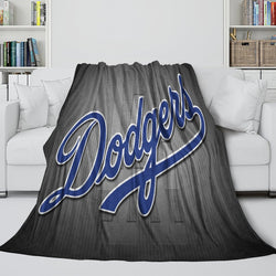Los Angeles Dodgers Blanket Flannel Throw Room Decoration (Online Order Only)