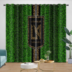 Los Angeles FC Curtains Blackout Window Drapes Room Decoration (Online Order Only)