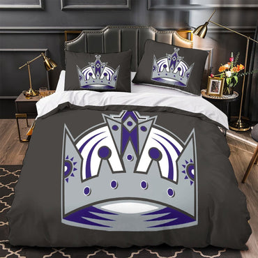 Los Angeles Kings Bedding Set Quilt Duvet Cover Without Filler (Online Order Only)