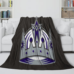 Los Angeles Kings Blanket Flannel Throw Kids Room Decoration (Online Order Only)