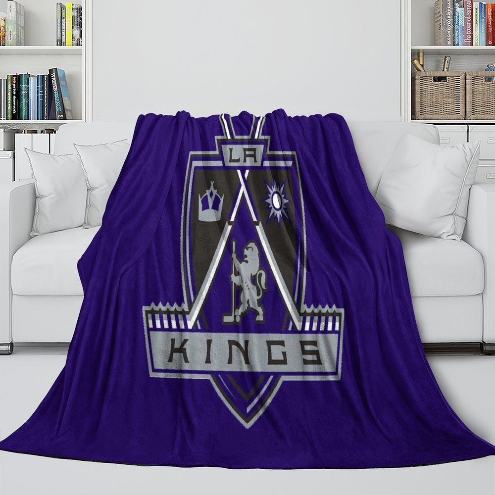 Los Angeles Kings Blanket Flannel Throw Kids Room Decoration (Online Order Only)