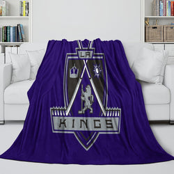 Los Angeles Kings Blanket Flannel Throw Kids Room Decoration (Online Order Only)