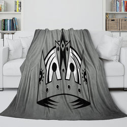 Los Angeles Kings Blanket Flannel Throw Kids Room Decoration (Online Order Only)