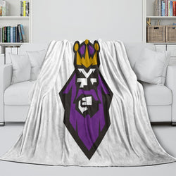 Los Angeles Kings Blanket Flannel Throw Kids Room Decoration (Online Order Only)