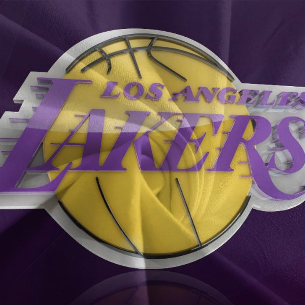 Los Angeles Lakers Bedding Set Pattern Quilt Duvet Cover (Online Order Only)