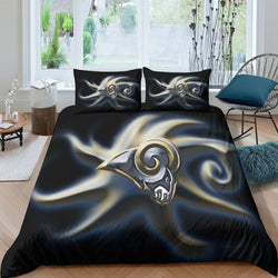 Los Angles Rams Bedding Set Duvet Cover Without Filler (Online Order Only)