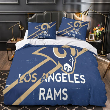 Los Angeles Rams Bedding Set Duvet Cover Without Filler (Online Order Only)