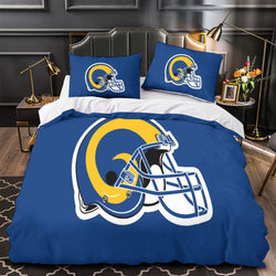 Los Angeles Rams Bedding Set Duvet Cover Without Filler (Online Order Only)