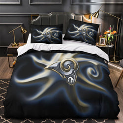 Los Angles Rams Bedding Set Duvet Cover Without Filler (Online Order Only)