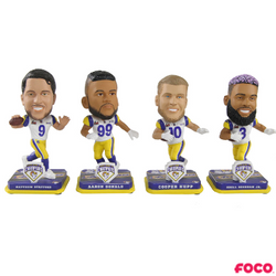 Los Angeles Rams Super Bowl LVI 56 Champions Bobbleheads (ONLINE ORDER ONLY)