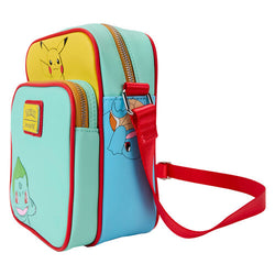 Loungefly Pokémon Color Block Starters Crossbody Bag (Online Order Only)