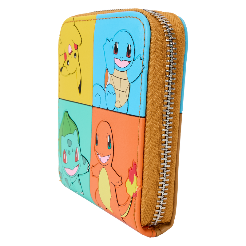 Loungefly Pokémon Color Block Starters Wallet (Online Order Only)
