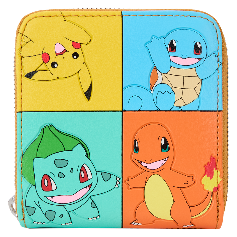 Loungefly Pokémon Color Block Starters Wallet (Online Order Only)