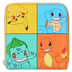Loungefly Pokémon Color Block Starters Wallet (Online Order Only)