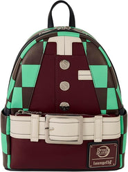 Loungefly Demon Slayer Tanjiro Kamado Cosplay Mini Backpack (Online Order Only)