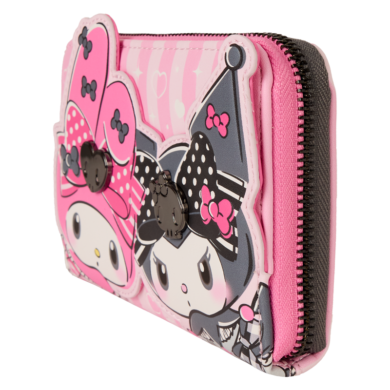 Loungefly Sanrio My Melody & Kuromi Zip Around Wallet (Online Order Only)