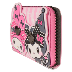 Loungefly Sanrio My Melody & Kuromi Zip Around Wallet (Online Order Only)