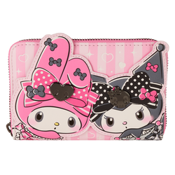 Loungefly Sanrio My Melody & Kuromi Zip Around Wallet (Online Order Only)