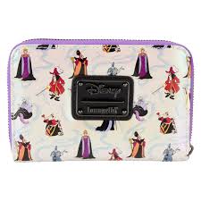 Disney Villains Iridescent Wallet by Loungefly (Online Order Only)
