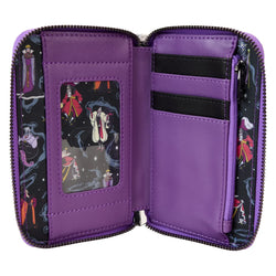 Disney Villains Iridescent Wallet by Loungefly (Online Order Only)