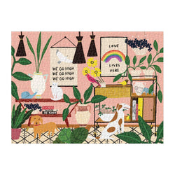 Love Lives Here 1000 Piece Jigsaw Puzzle Galison (ONLINE ORDER ONLY)