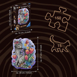 Lovely Cat 150 Piece Wood Jigsaw Puzzle Ravensburger (ONLINE ORDER ONLY)