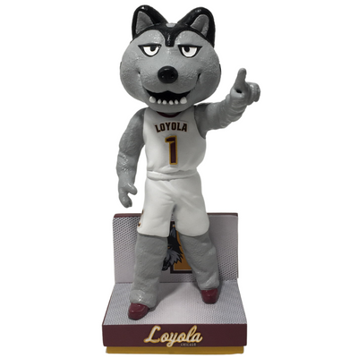 LU Wolf Loyola Ramblers Mascot Bobbleheads (ONLINE ORDER ONLY)