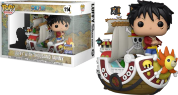 Pop! Rides: One Piece - Luffy With Thousand Sunny (Winter Convention Sticker) (ONLINE ORDER ONLY)