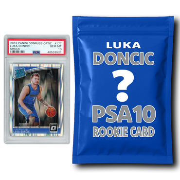 Luka Doncic PSA 10 Graded Rookie Basketball Card Mystery Pack (ONLINE ORDER ONLY)