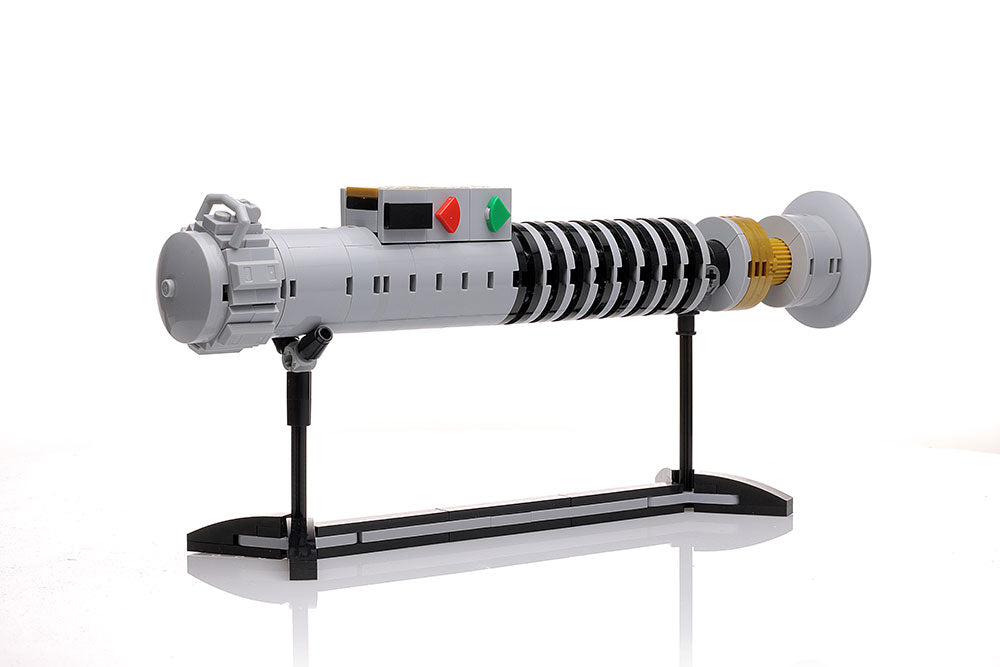 Luke Skywalker Return of the Jedi Lightsaber w/ Stand - Custom MOC made with LEGO bricks (Online Order Only)