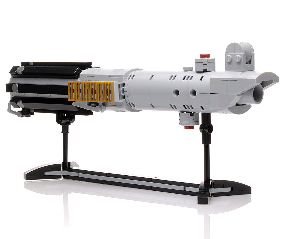 Luke Skywalker's A New Hope Lightsaber w/ Stand made using LEGO parts (Life-Size) (Online Order Only)