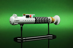 Luke Skywalker Return of the Jedi Lightsaber w/ Stand - Custom MOC made with LEGO bricks (Online Order Only)