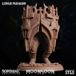 3D Printed Sordane Publishing Lunar Paragon Moonsoon 28 32mm D&D (Online Only)